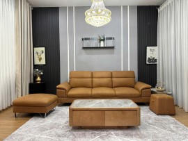 Ghế Da  Bò Sofa Băng Da Bò Sang Trọng 