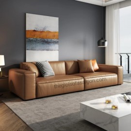  SOFA DA BÒ CAO CẤP  BIỆT THỰ HIỆN ĐẠI SD-PK22